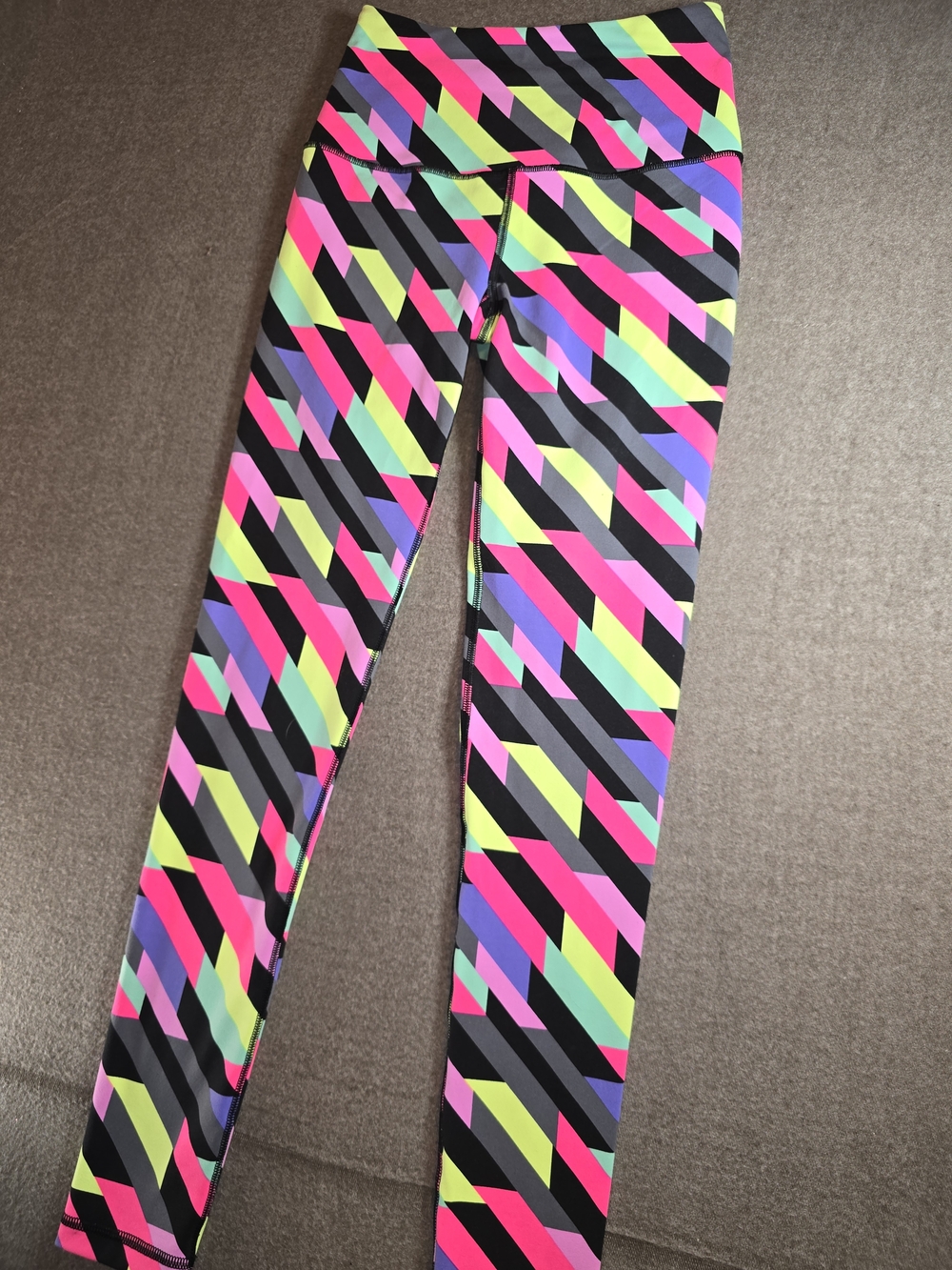 Victoria's Secret Sport Full Length Legging Neon Multicolor Women's XS